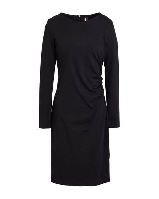 1 One Black Mini Dress Viscose, Polyamide, Elastane