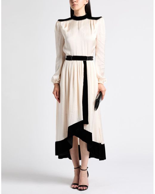 Philosophy Di Lorenzo Serafini Natural Maxi-Kleid