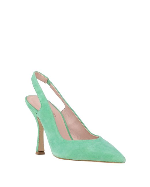 ERMANNO FIRENZE Green Pumps