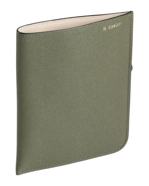 Valextra Green Cross-Body Bag