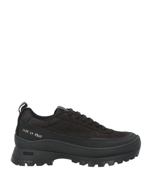 Botines De Caña Alta Common Projects de hombre de color Black