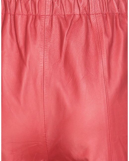 Alysi Red Shorts & Bermuda Shorts