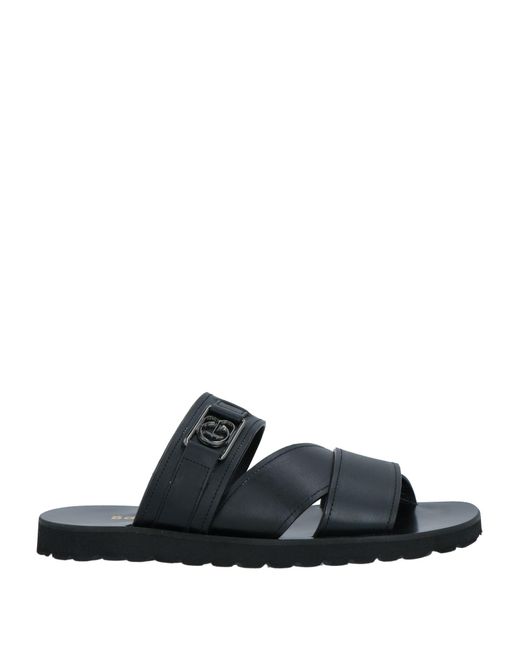 Baldinini Black Sandals for men