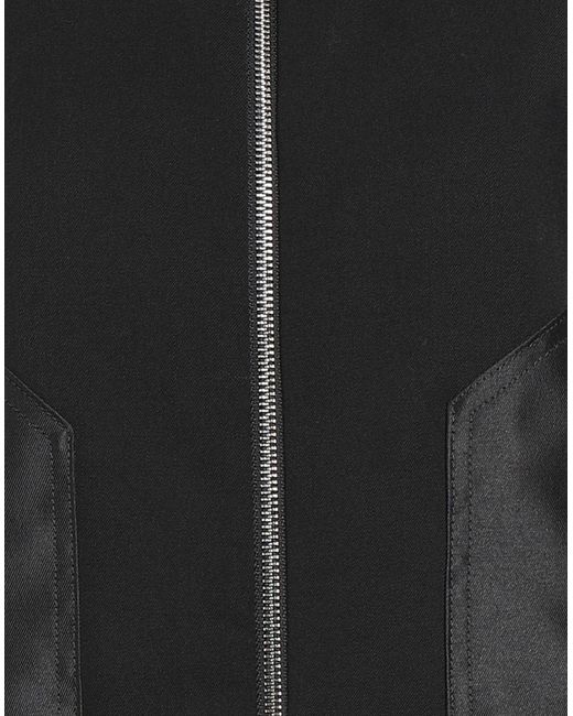 Beatrice B. Black Jacket Polyester, Virgin Wool, Elastane