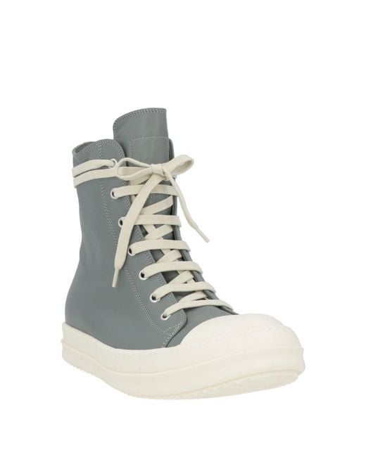 Rick Owens Brown Sneakers Leather