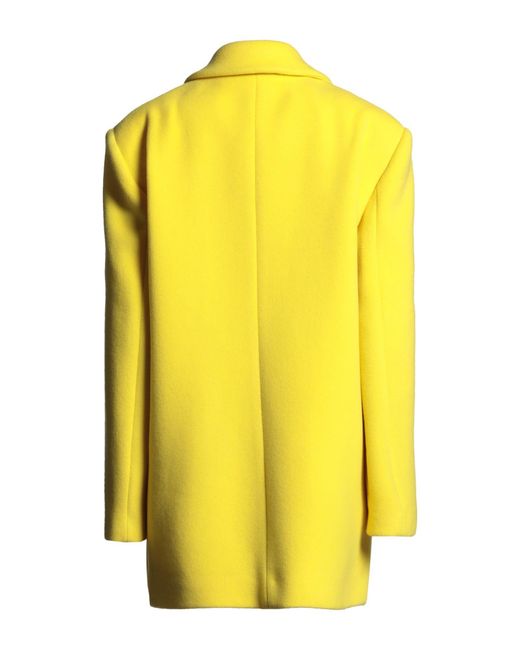 Cappotto di MSGM in Yellow