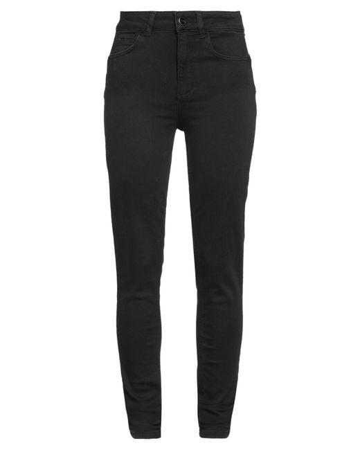 Liu Jo Black Jeans Cotton, Modal, Recycled Elastane, Elastane