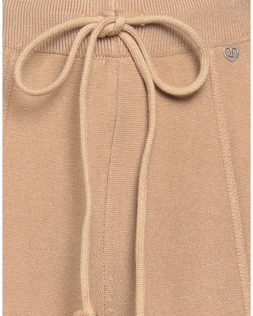 Please Natural Pants Viscose, Polyester, Polyamide