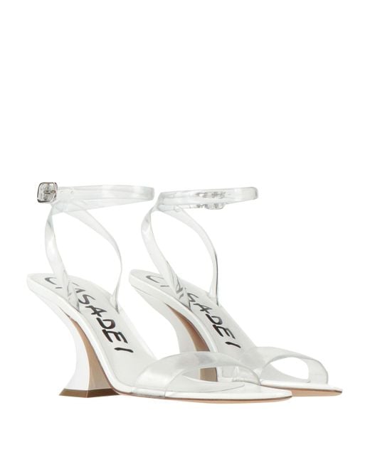 Casadei White Sandals