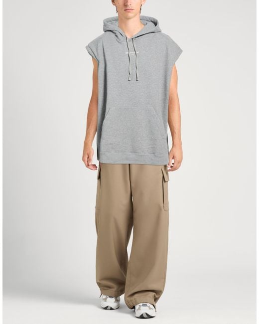 Maison Kitsuné Gray Sweatshirt Cotton for men
