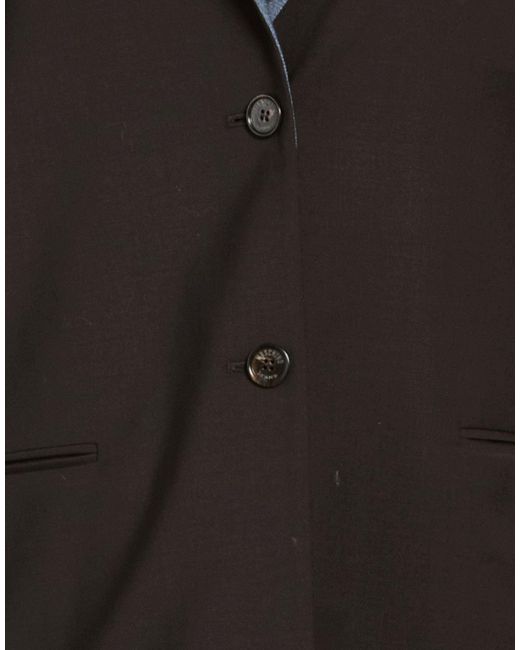Moschino Black Blazer Polyester, Wool, Elastane
