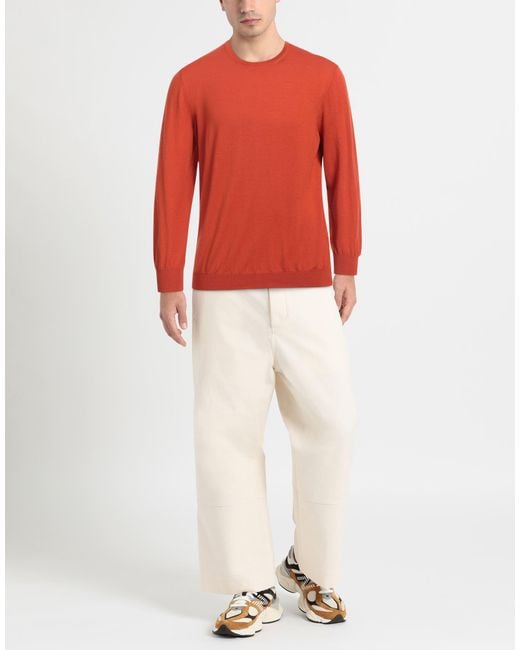 Gran Sasso Red Jumper for men