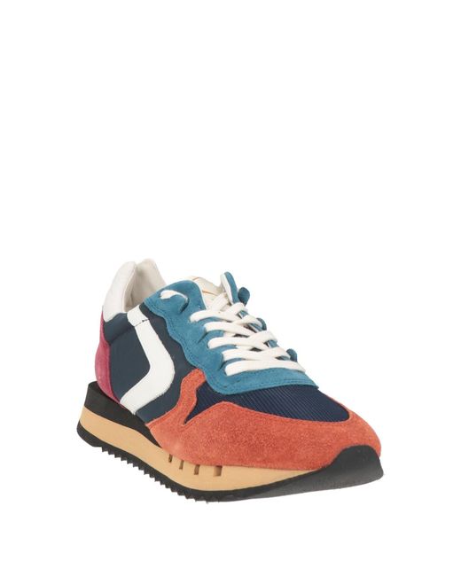 Valsport Blue Midnight Sneakers Leather, Synthetic Material