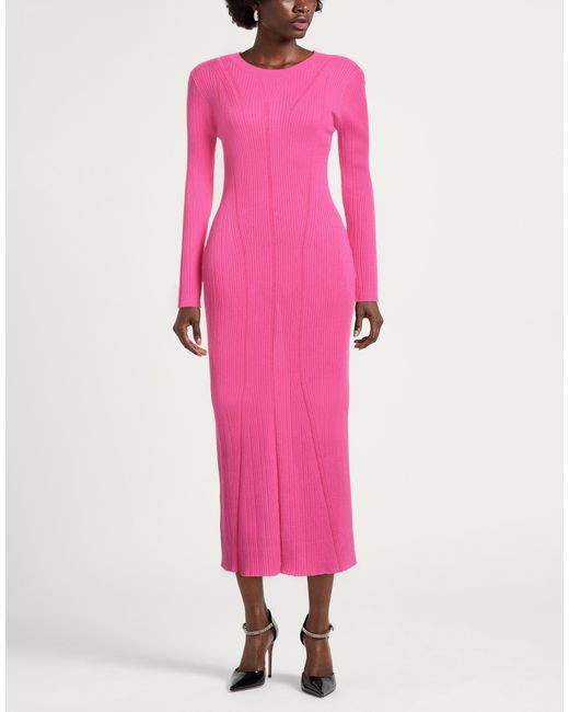 Twinset Pink Midi Dress