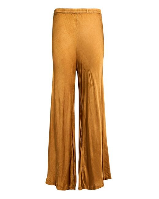 Mes Demoiselles Orange Pants Viscose