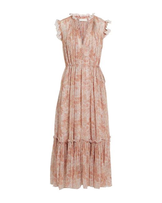 Vestido Largo Zimmermann de color Pink