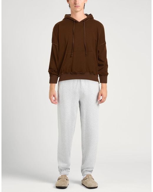 Berna Brown Sweatshirt Cotton, Elastane for men