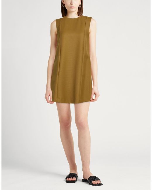 Alysi Green Mini Dress