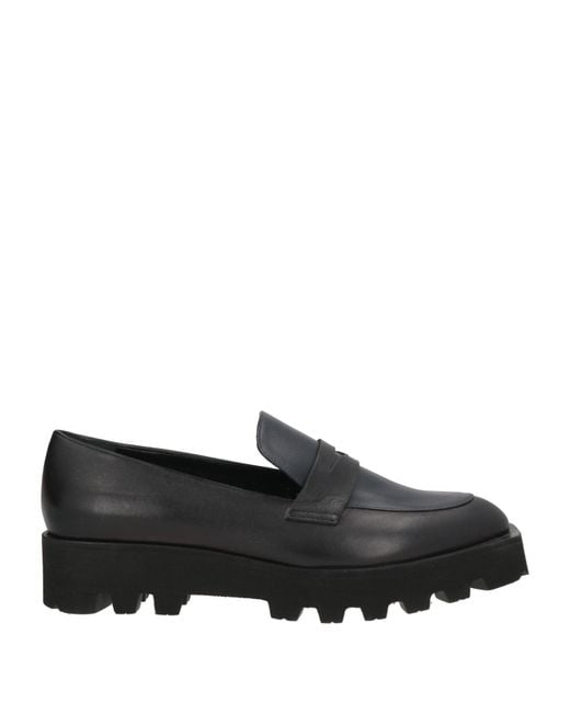 Cerruti 1881 Black Loafers Sheepskin