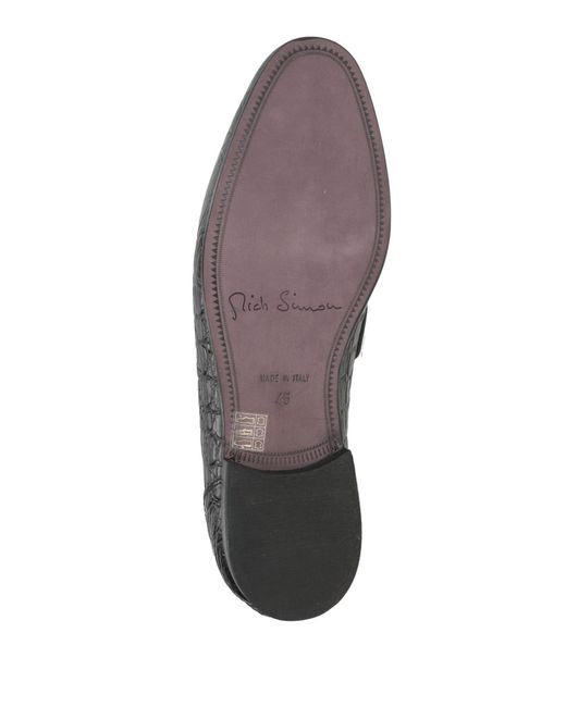 MICH SIMON Gray Loafer for men