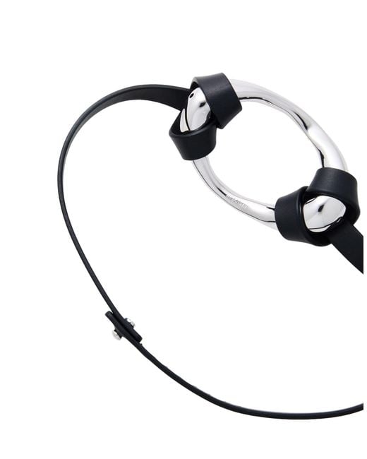 Collier Jil Sander en coloris Black