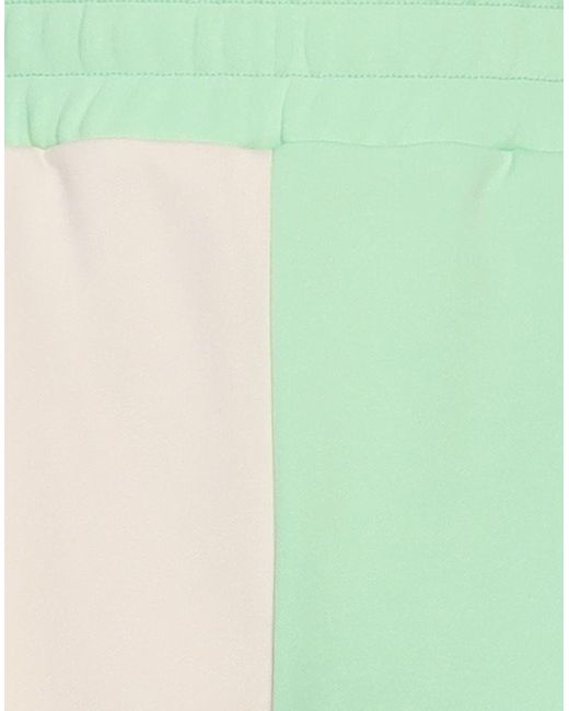 Palm Angels Green Colour-Block Track Pants for men