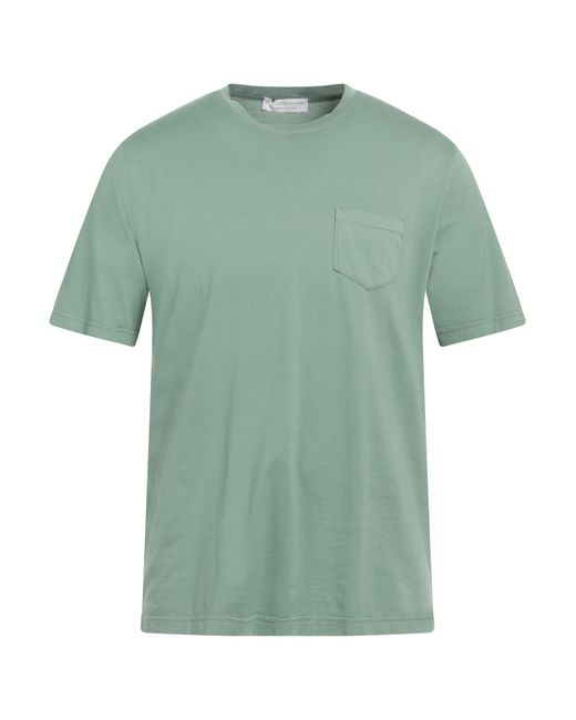 FILIPPO DE LAURENTIIS Green T-shirt for men