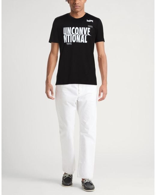Kiton Black T-Shirt Giza 45 Cotton for men
