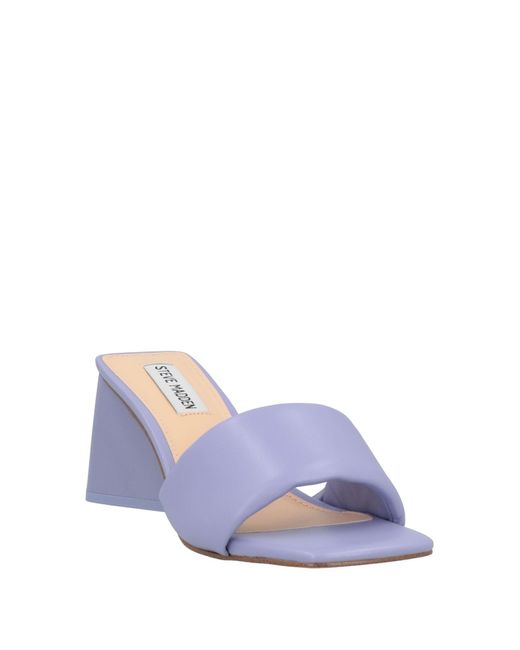 Steve Madden White Sandals