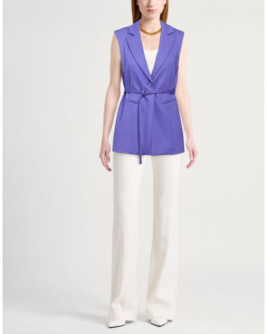 Patrizia Pepe Purple Blazer