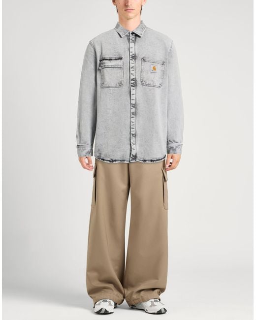 Chemise En Jean Carhartt pour homme en coloris Gray