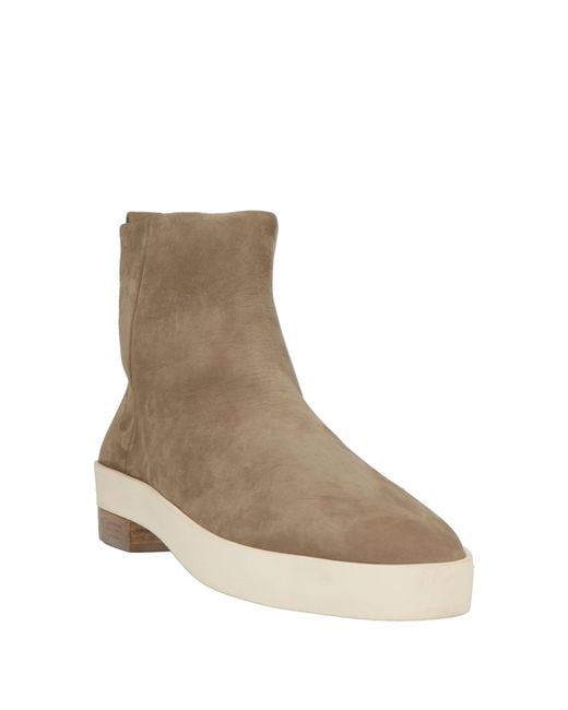 Fear Of God Brown Ankle Boots Leather for men