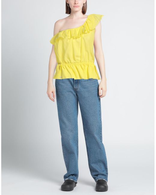 Manila Grace Yellow Top