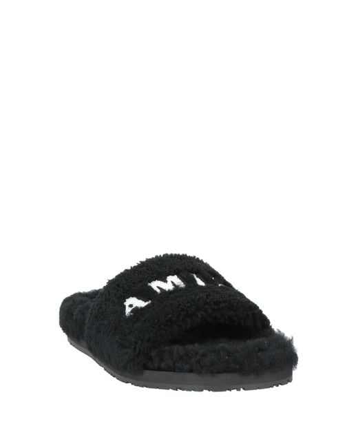 Amiri Black Sandals for men
