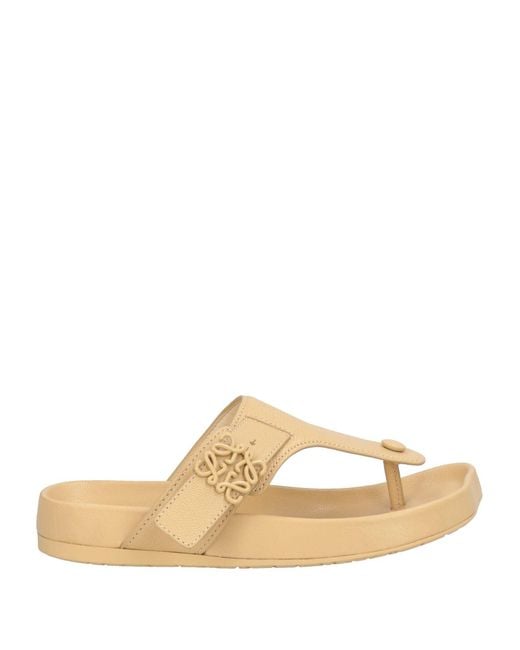 Loewe Natural Thong Sandal