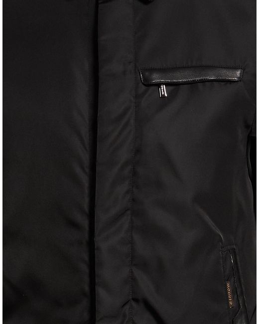 Moorer Black Jacket Polyamide for men