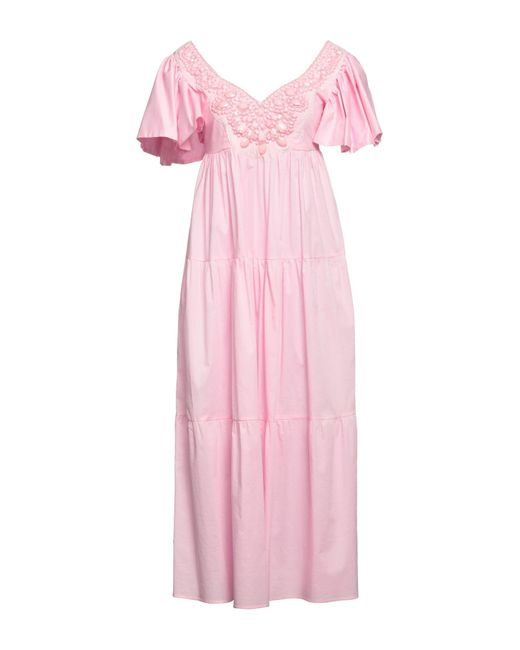 Jijil Pink Maxi Dress
