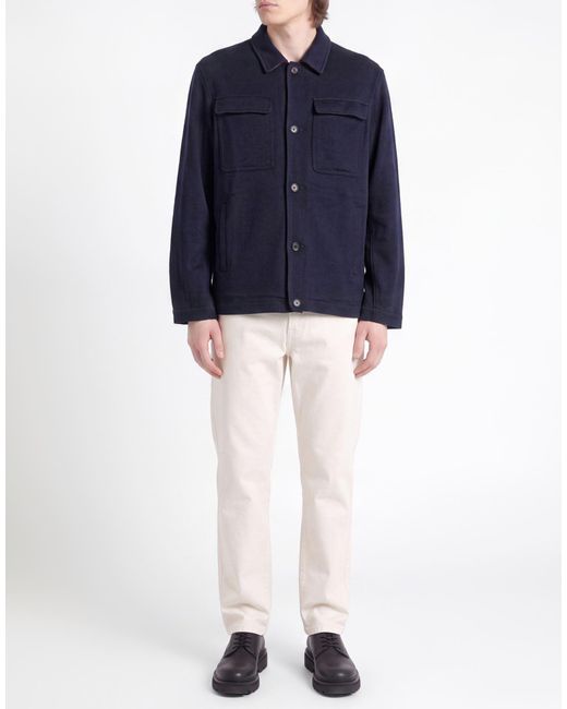 Paul & Shark Blue Midnight Jacket Virgin Wool for men