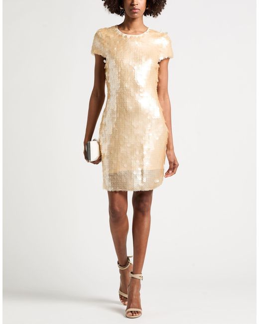 DKNY Natural Mini Dress Polyester