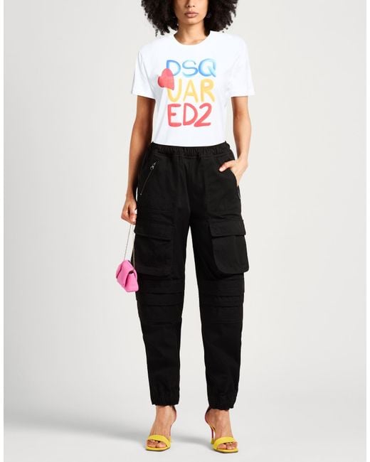 DSquared² White T-Shirt Cotton