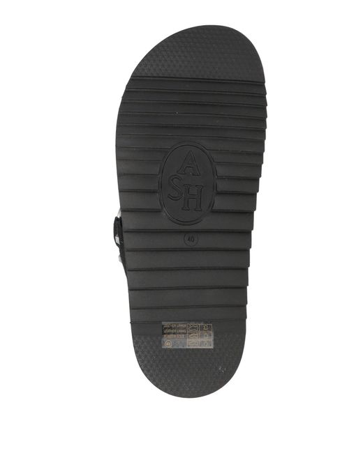 Ash Black Mules & Clogs Leather