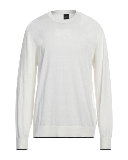 Pullover ARMANI EXCHANGE de hombre de color White
