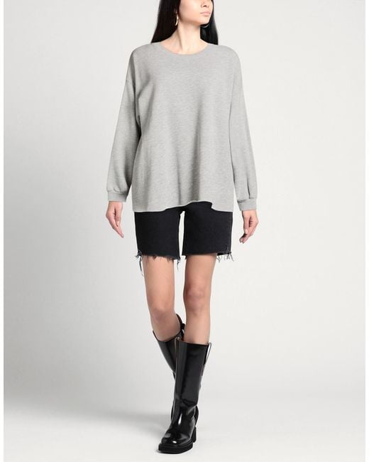 Xirena Gray Sweatshirt Cotton