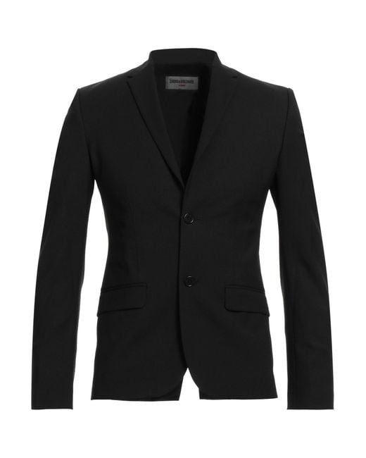 Zadig & Voltaire Black Blazer for men