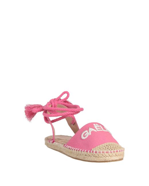 Gaelle Paris Pink Espadrilles