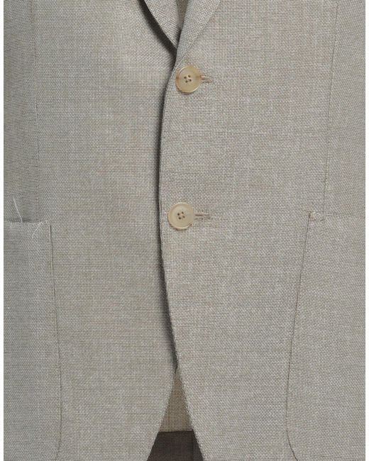 Isaia Gray Blazer for men