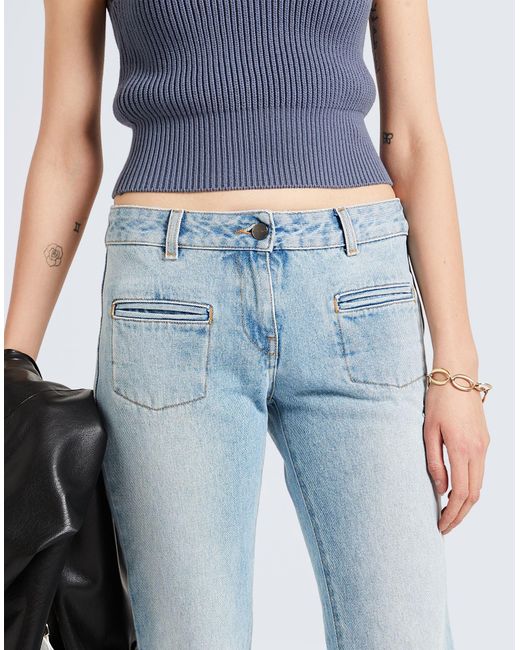 Palm Angels Blue Jeans