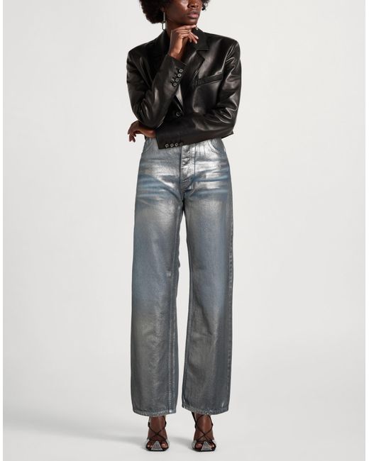M I S B H V Gray Jeans Cotton
