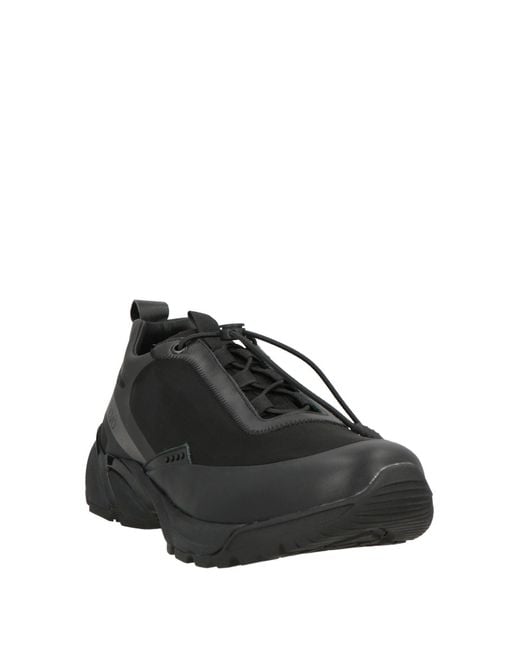 Hevò Black Sneakers Textile Fibers for men