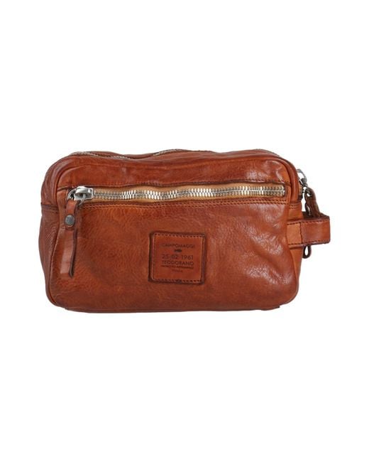 Campomaggi Brown Beauty Case